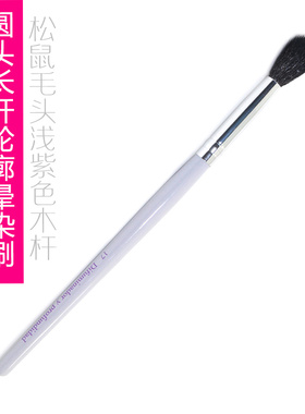佳琦推荐化妆刷超柔软毛品质便携专业松鼠毛头浅紫色木杆