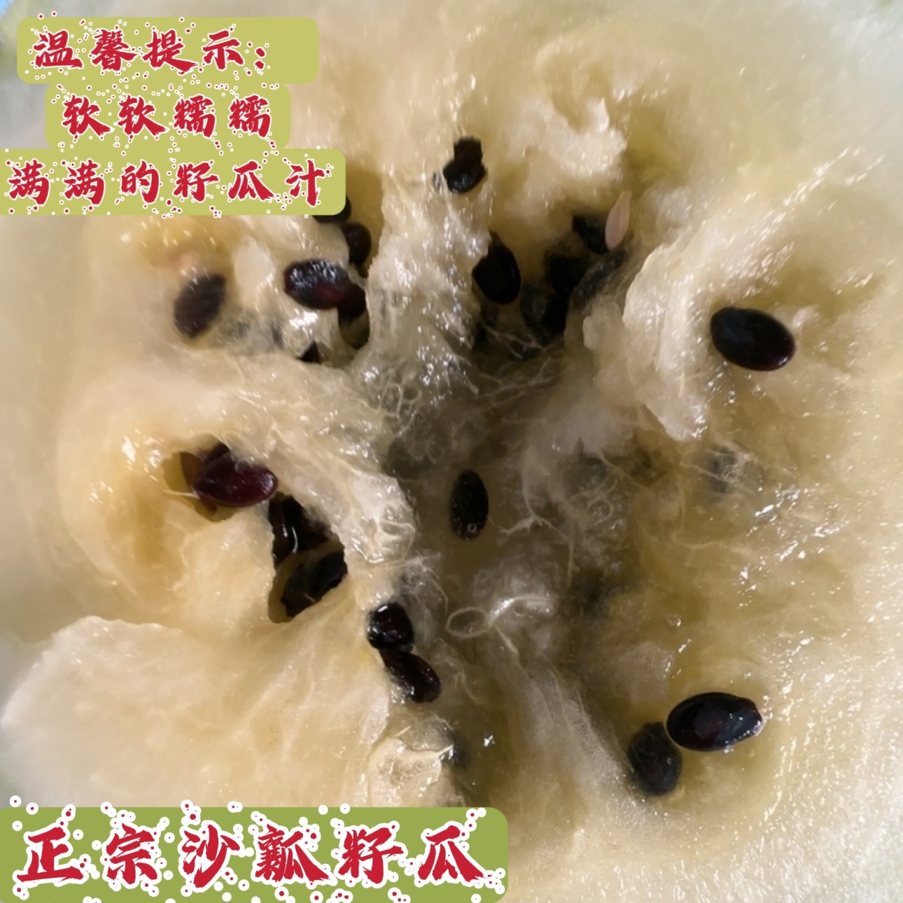 甘肃民勤县戈壁滩种植打瓜 籽瓜大变小 黑子西瓜优质新鲜蔬果包邮