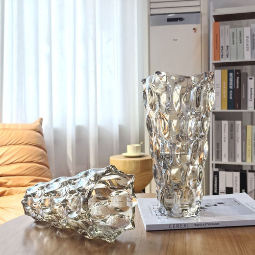 玻璃花瓶网红轻奢插花水养摆件