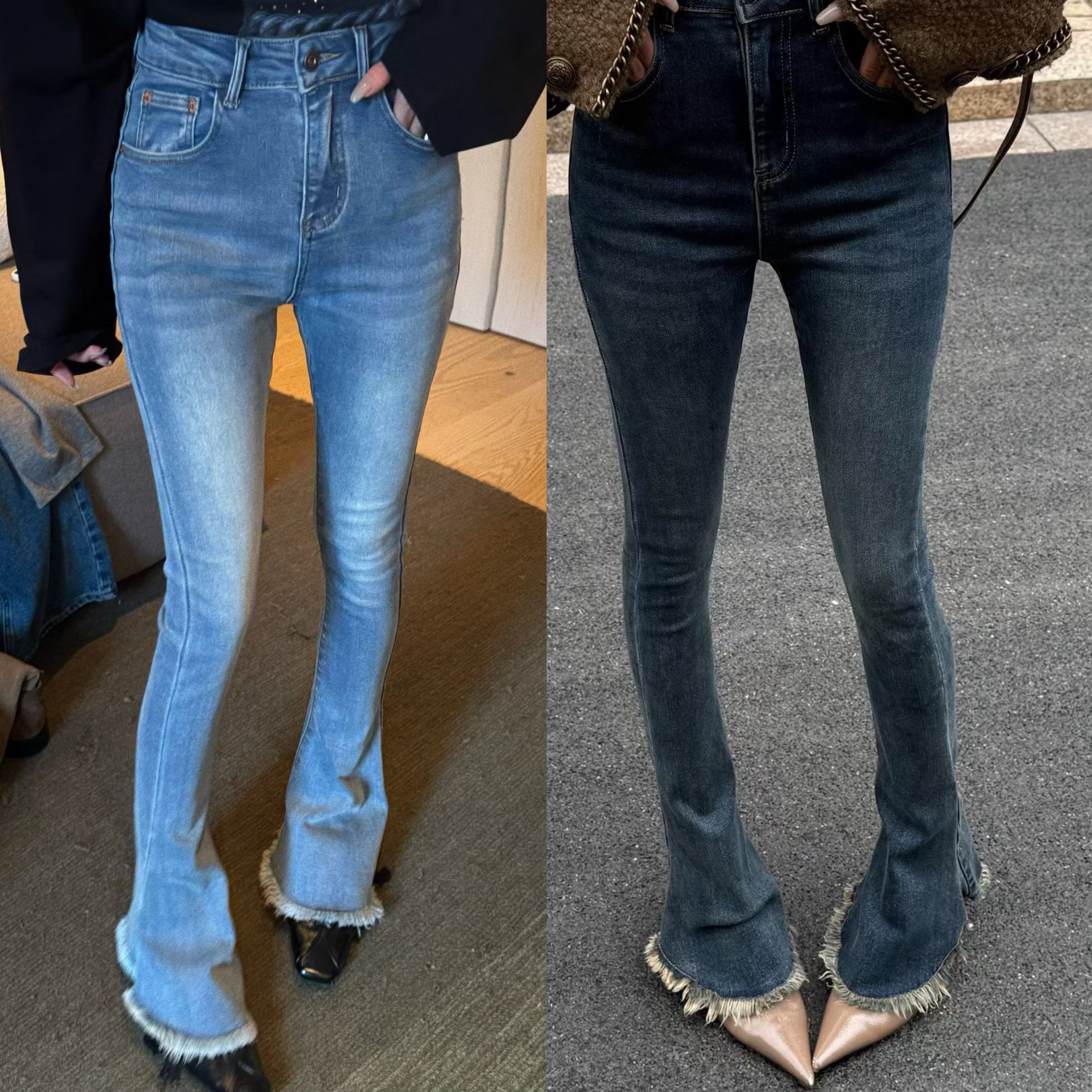 GOD财神家修身百搭显瘦牛仔裤