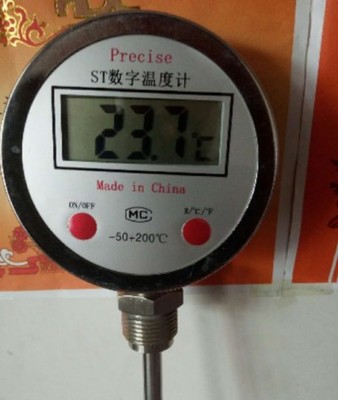 数字双金属温度表 WST411   401数显温度计带探头 工业电子测温仪