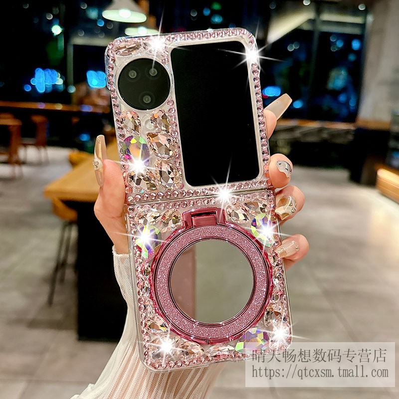 oppofindn3flip手机壳带挂绳防摔