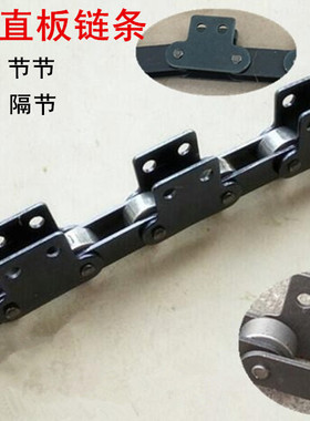 双节距直板输送链条C2050/C2052直板链条C210A/C210AL5分双节距