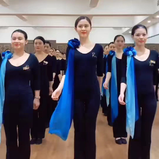 形体服女2026新款形体训练服装上衣广场舞礼仪导师高端型体服套装