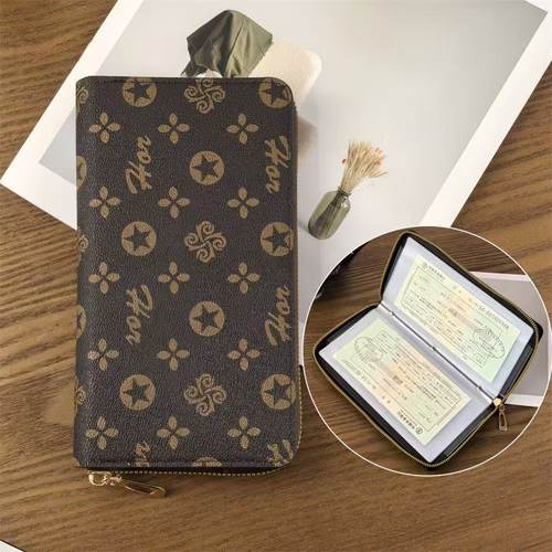 定期存单收纳本存折支票