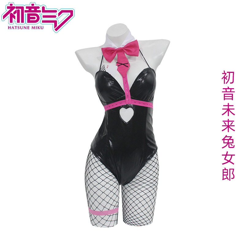初音兔女郎兔子洞cos服套装图片