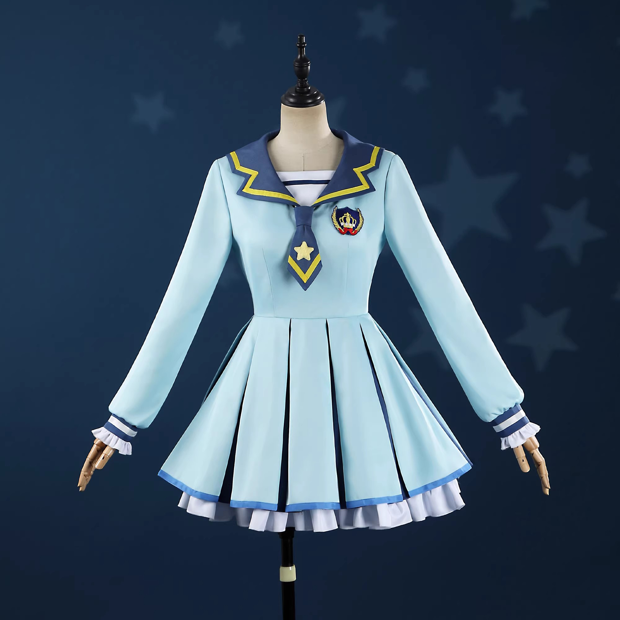 偶像活动夏季校服cosplay虹野梦cos服日系动漫连衣裙漫展女水手服