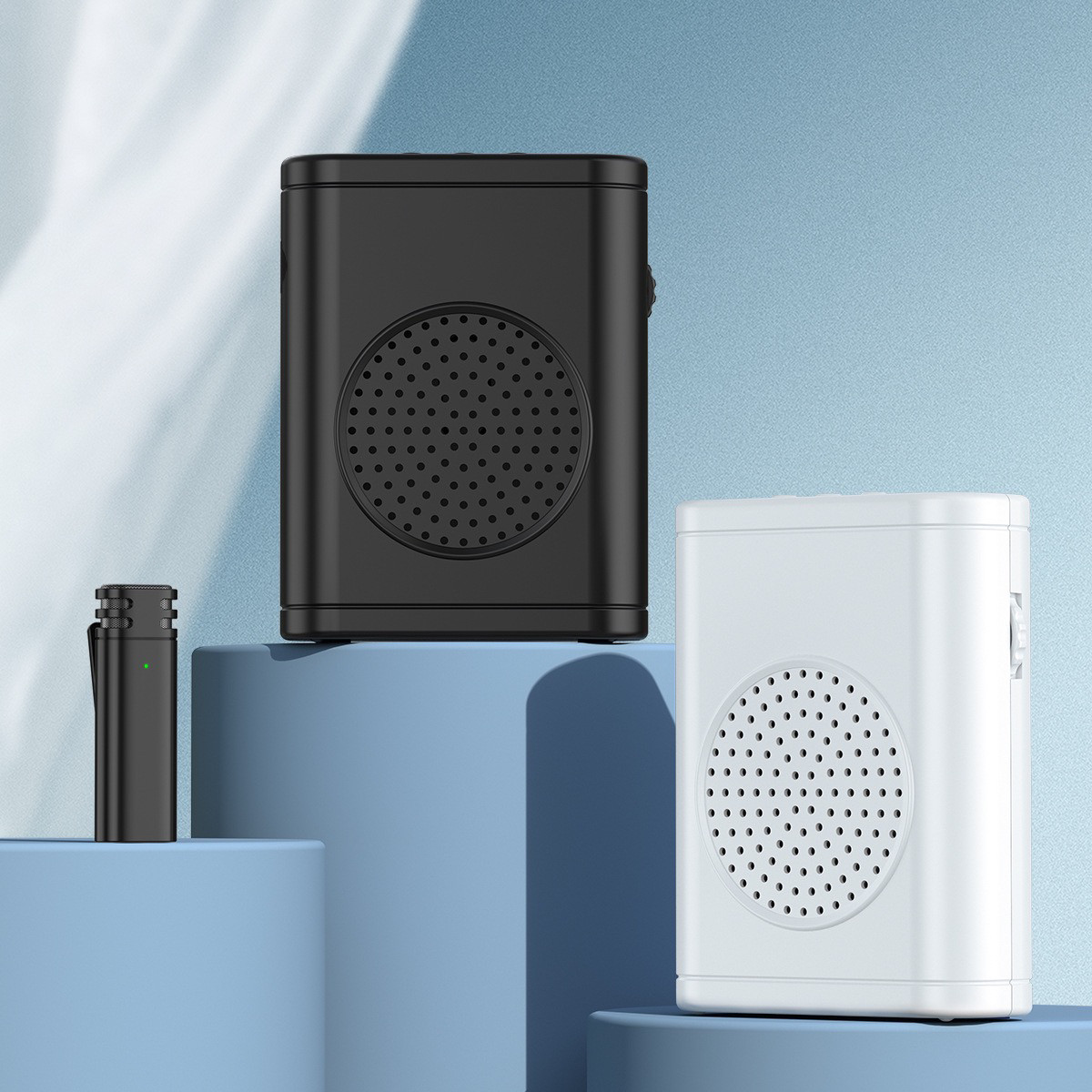 小蜜蜂无线扩音器新品无啸叫S5拉杆广场音箱/户外音