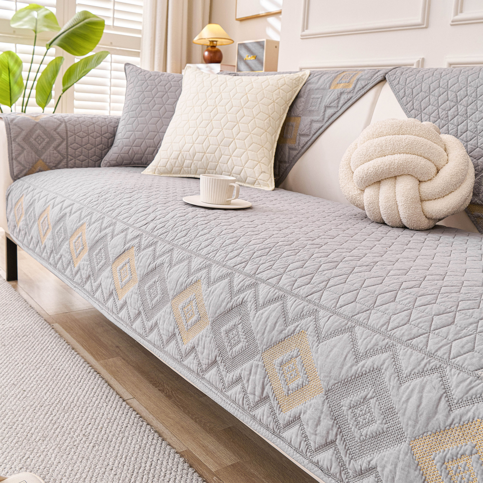 寒号鸟四季通用纯棉沙发垫