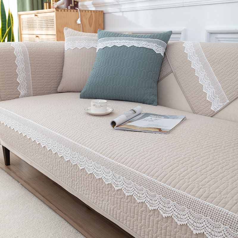 简约风防滑纯棉冬季盖布巾坐垫子