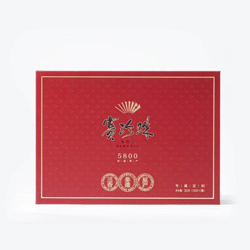 八马茶叶 AA2212  赛珍珠5800安溪铁观音200克  (100克*2罐)