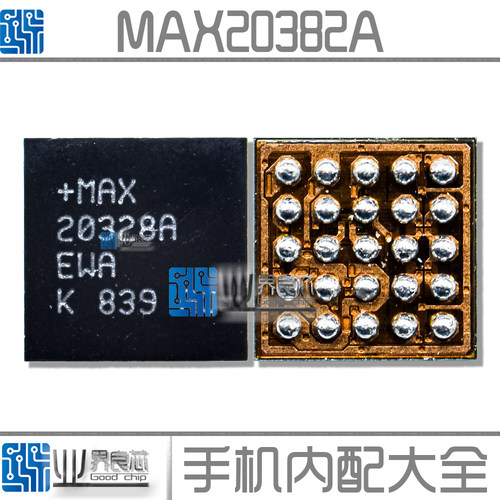 MAX20328B25脚USB管理芯片ic