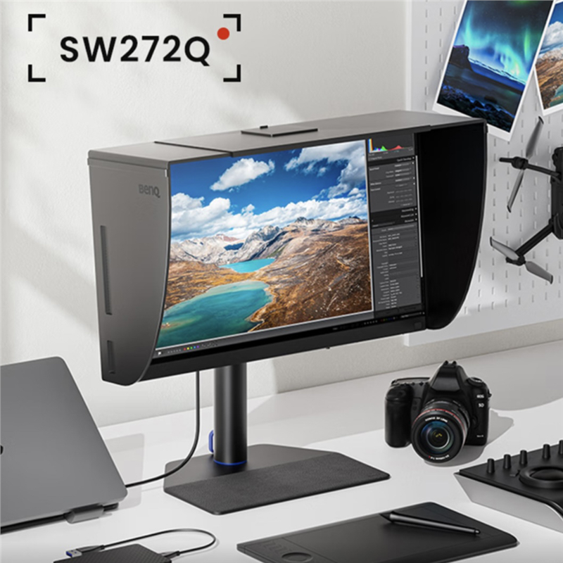 SW272Q 27英寸2K显示器 专业摄影修图视频后期typec硬件校色