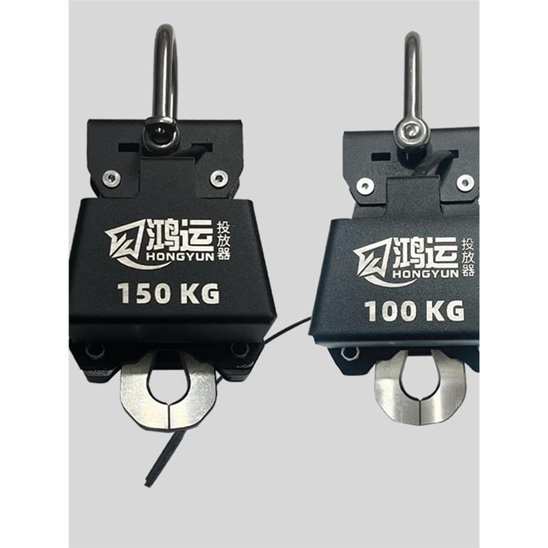 大疆T60 T70 T100全机型无人机吊运脱钩器自动抛投神器高空投物器