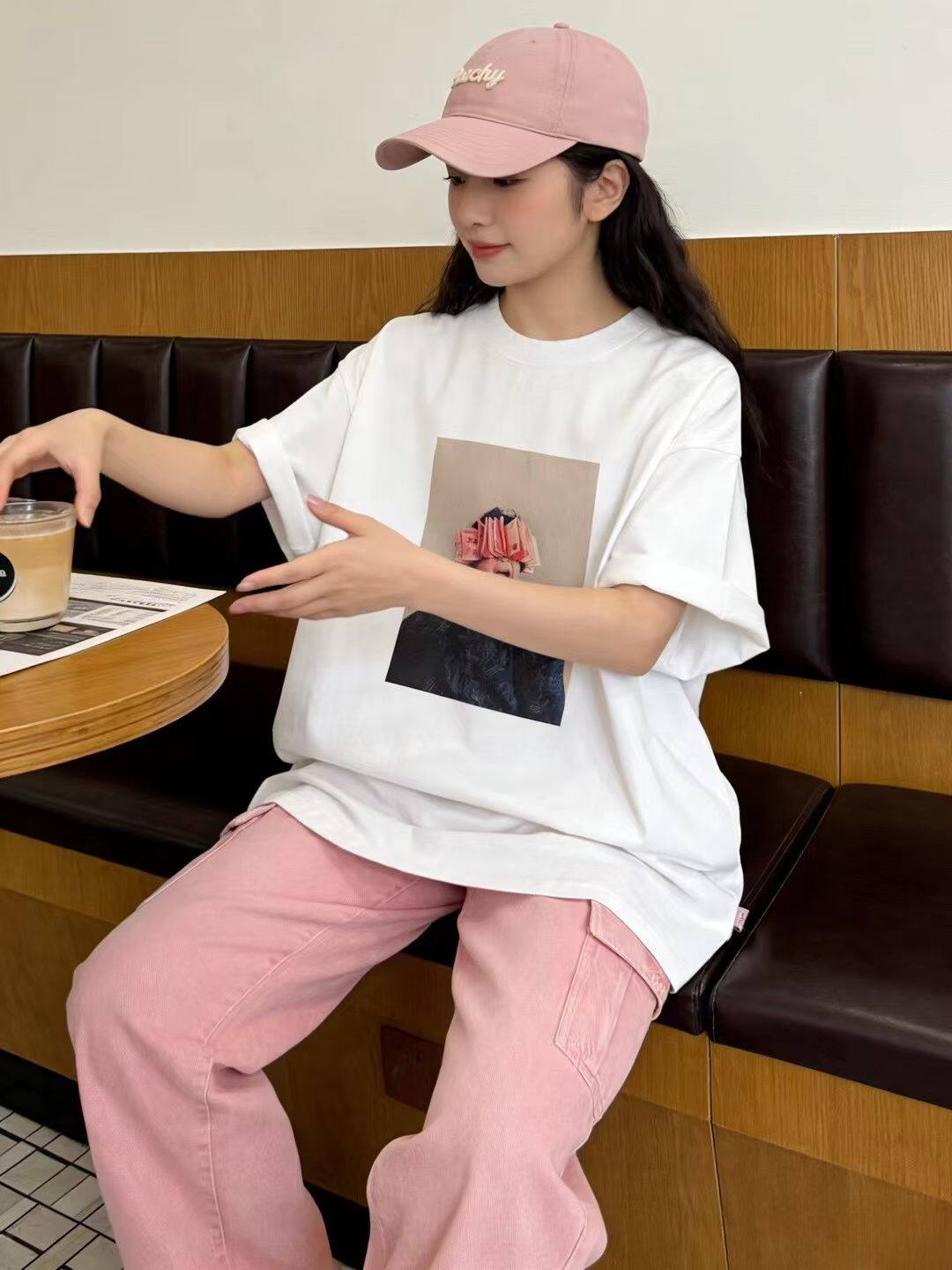 2026春夏新款韩版宽松大版显瘦洋气百搭减龄短袖T恤女