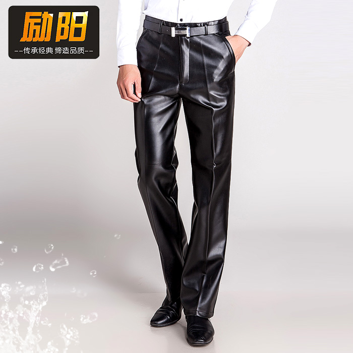 Pantalon cuir homme droit pour grands chantiers PU pour automne - Ref 1477685 Image 3