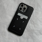 潮牌插卡手机壳苹果17promax适用iPhone14 13Promax插卡16pro 15Pro小众创意卡包保护套潮牌四角缝线12