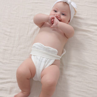 婴儿尿布固定带新生儿宝宝尿片尿裤 绑带尿介子固定神器尿布扣夏季