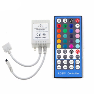 LED控制器 RGBW控制器 led控制器 四回路控制器 红外40键4色输出
