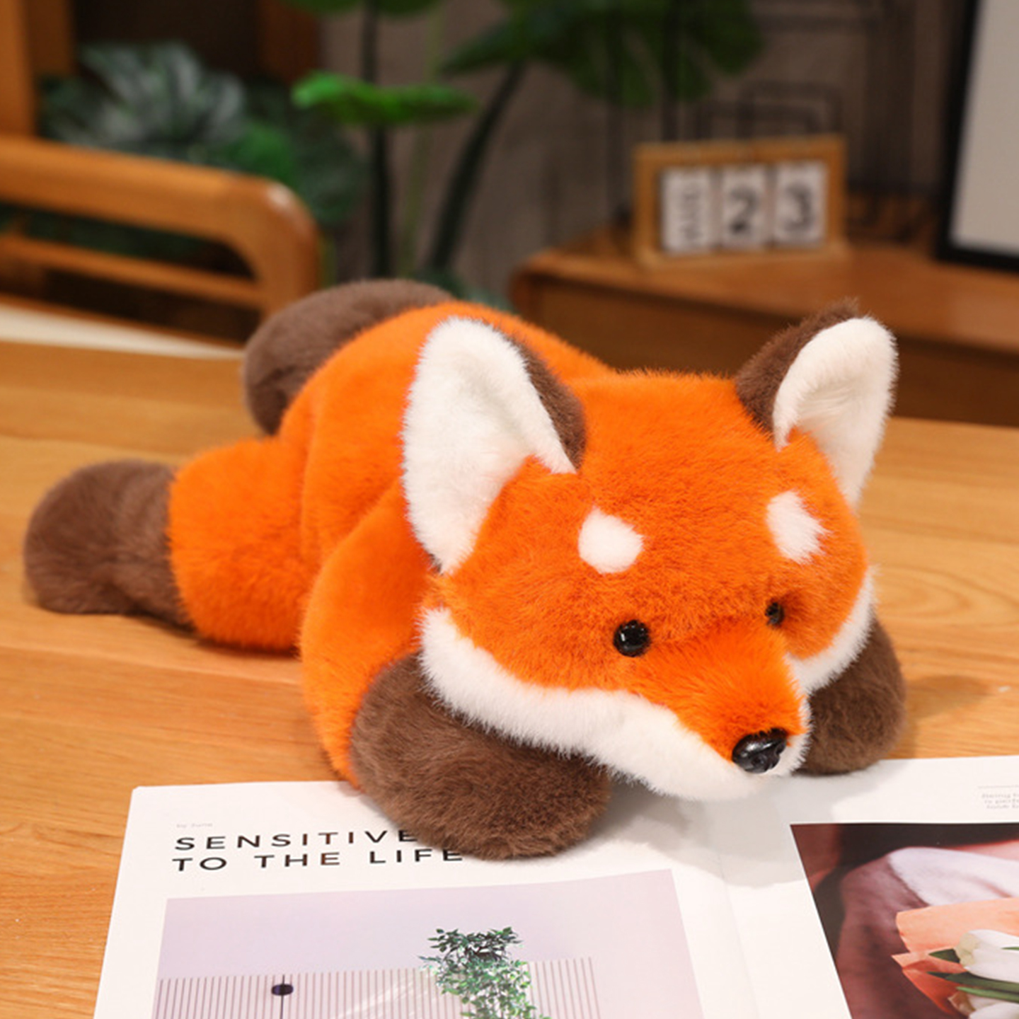 超软狐狸玩偶睡觉抱毛绒玩具礼物
