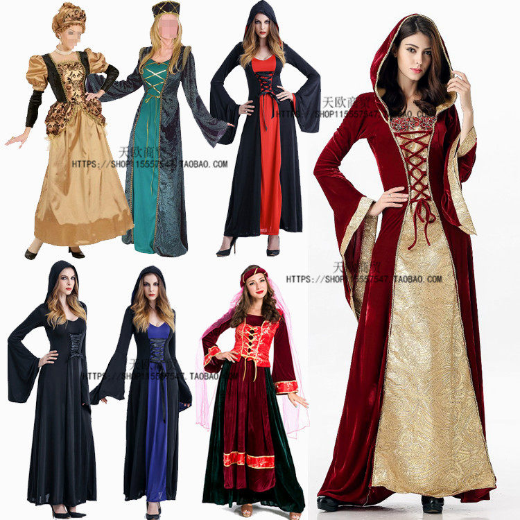 欧洲歌剧表演服复古宫廷贵妇角色扮演万圣节cosplay公主游戏制服