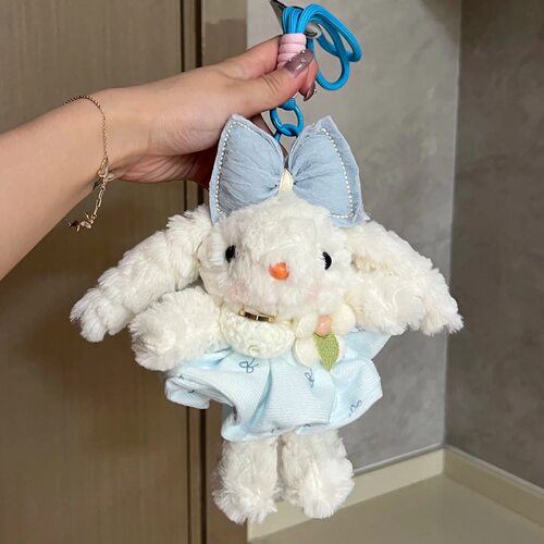 超萌海盐垂耳兔挂件毛绒公仔书包玩偶钥匙扣送女生小礼物伴手礼