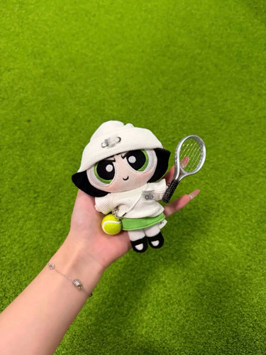 正版飞天小女警网球包挂件礼物