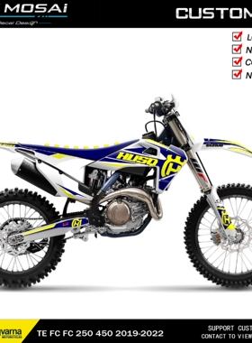 适用于 HUSQVARNA TE FE TC  250 2020-2023开禧胡思瓦娜贴花贴纸