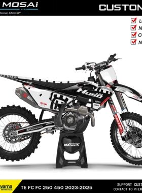 适用于 HUSQVARNA TE FE TC  250 2023-2026恒建胡思瓦娜贴花贴纸