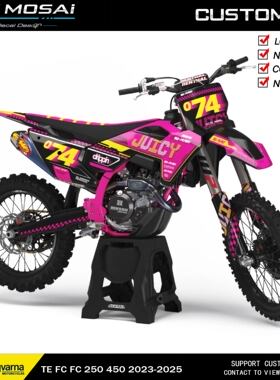 适用于 HUSQVARNA TE FE TC  250 2023-2026恒建胡思瓦娜贴花贴纸