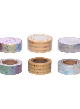 银河信差GalacticMessenger 星座塑线旋转星和纸胶带星星手账拉条