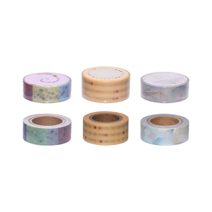 银河信差GalacticMessenger 星座塑线旋转星和纸胶带星星手账拉条