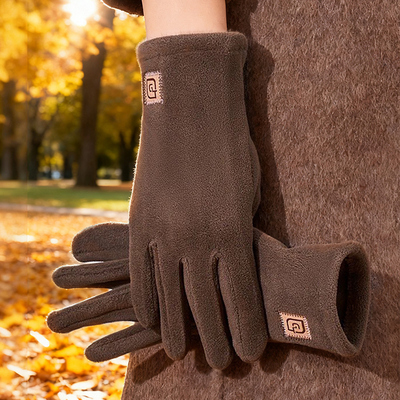 手套女士秋冬季保暖骑行电动车