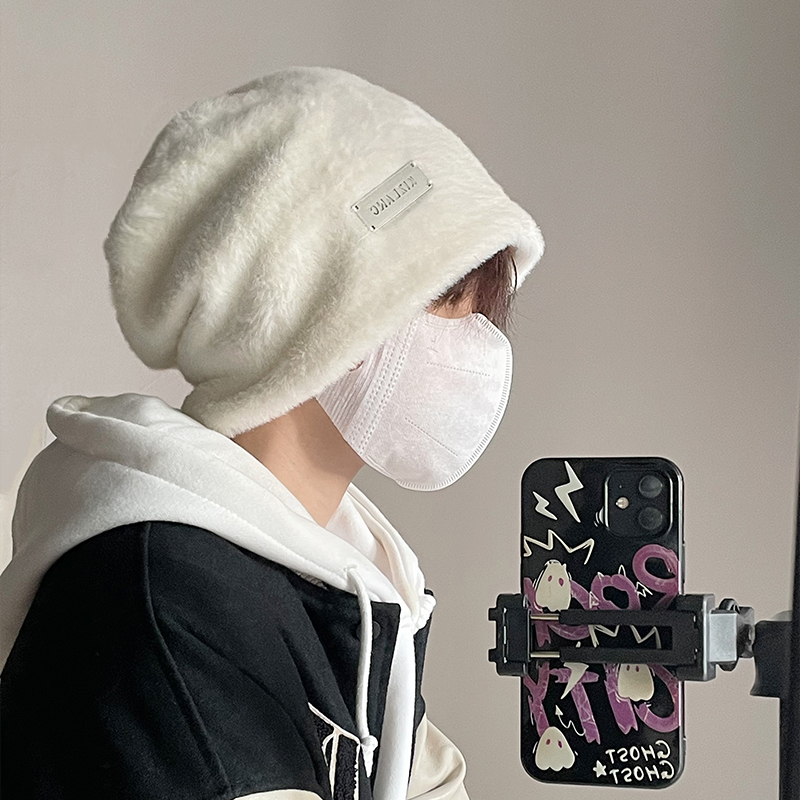 金属小标堆堆帽保暖护耳