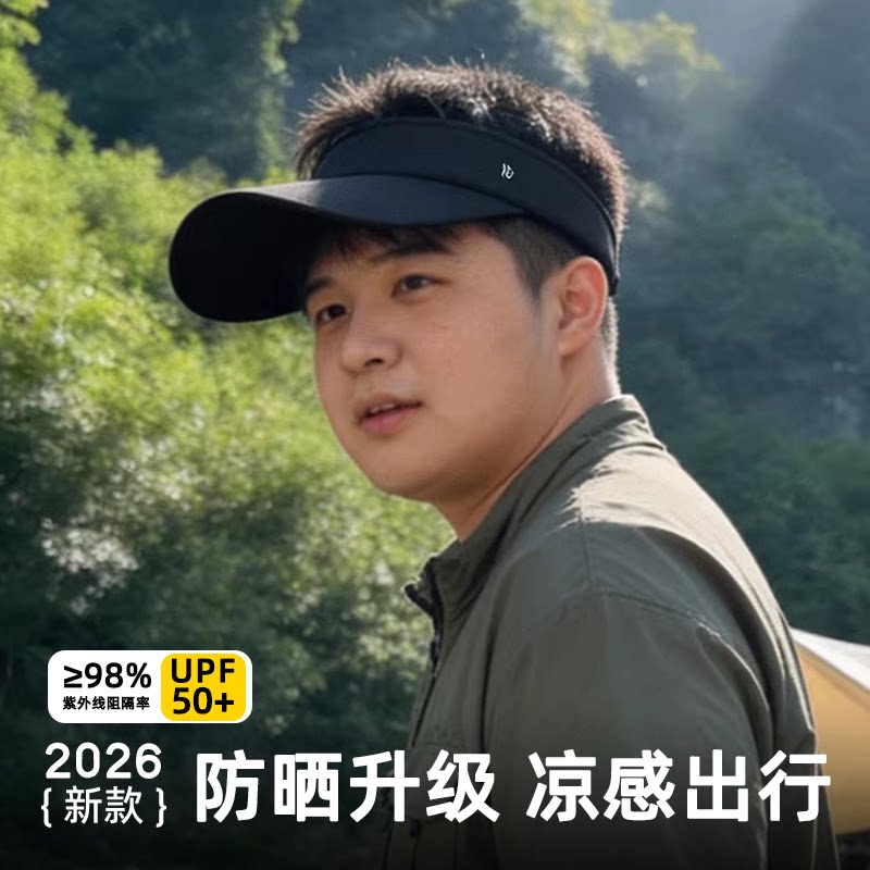 2026新款户外防晒【大号空顶帽】图片