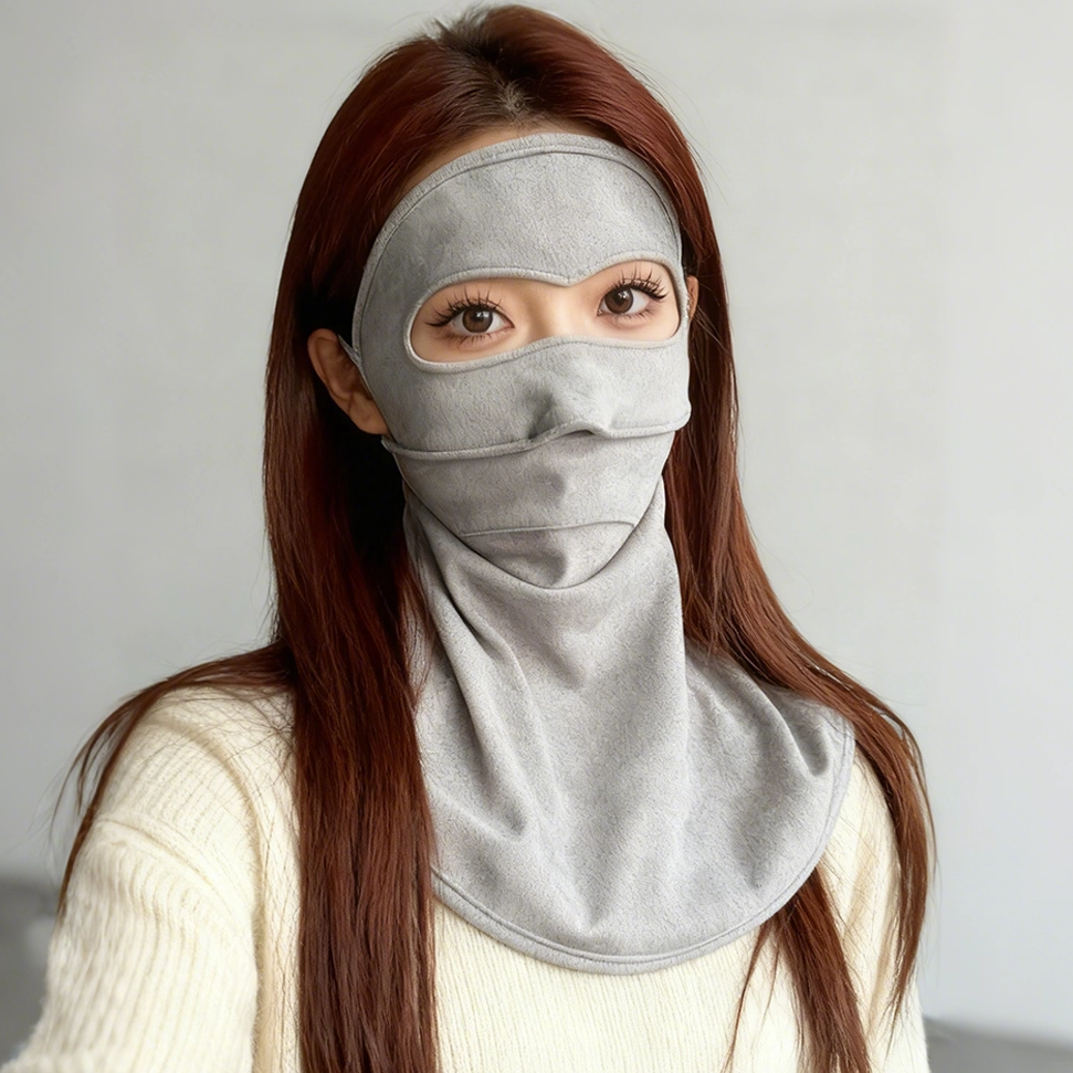 护全脸保暖面罩女秋冬季2025新款