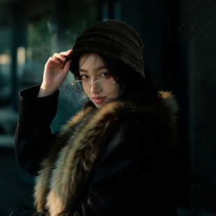 日杂冷帽堆堆帽大头围显脸小套头帽2026春秋新款女士护耳包头帽子