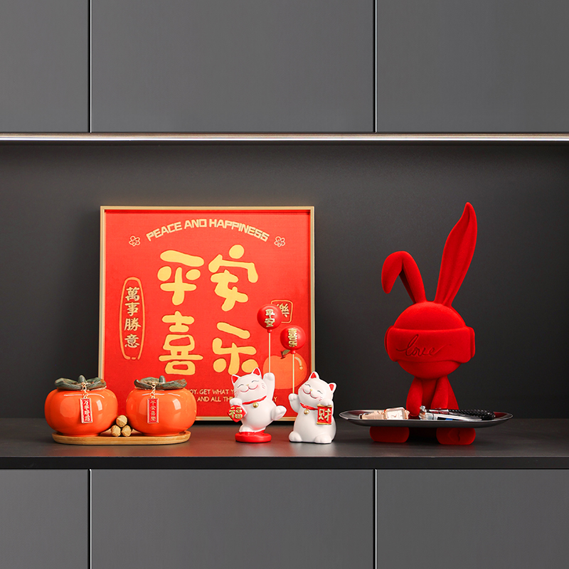 【乔迁之喜】高级感入户玄关摆件