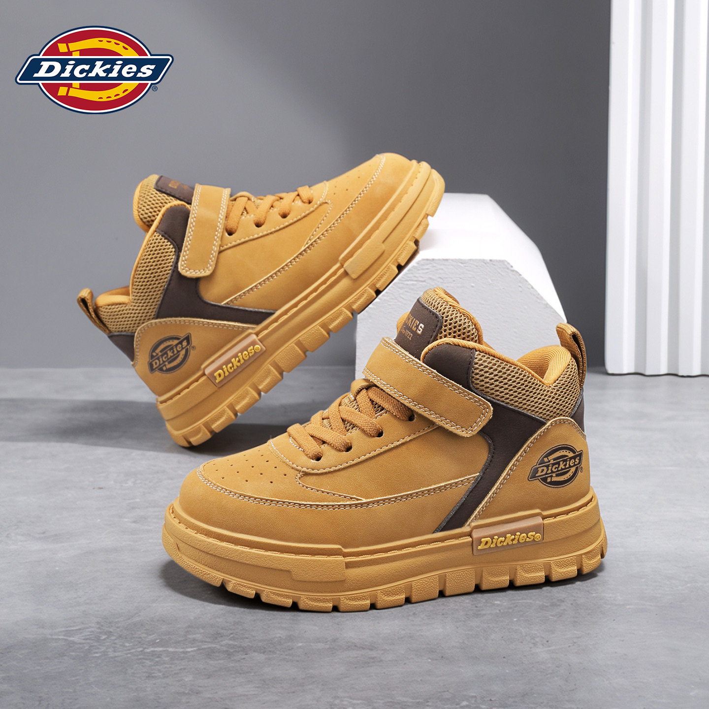 Dickies儿童鞋子高帮运动运动鞋