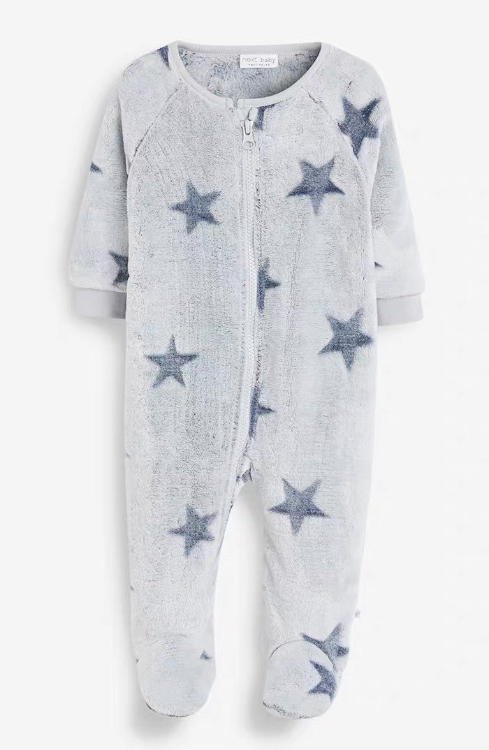 出口英国大牌秋冬爬服柔软衣服