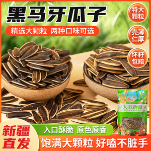 【新货上市】黑马牙瓜子大颗粒饱