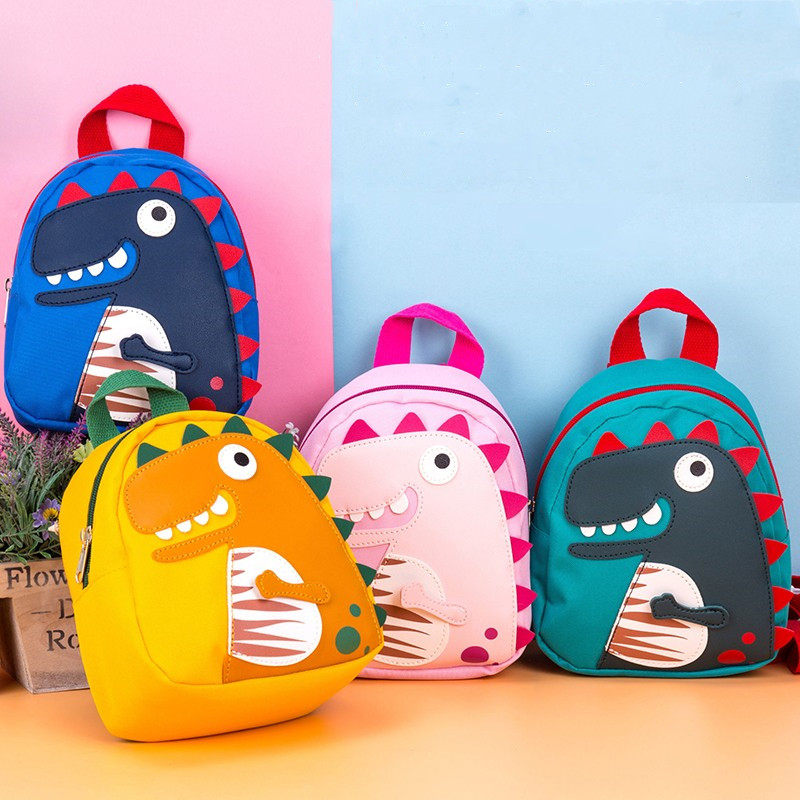 新款男女儿童幼儿园宝宝恐龙书包卡通可爱萌萌哒小孩双肩包旅游包