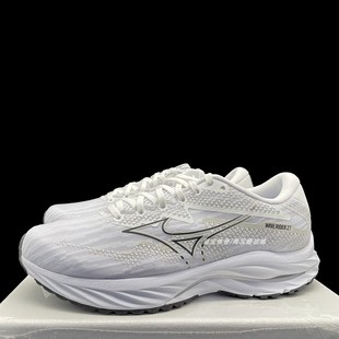 Mizuno 运动舒适防滑耐磨透气低帮跑步鞋 Wave Rider 美津浓
