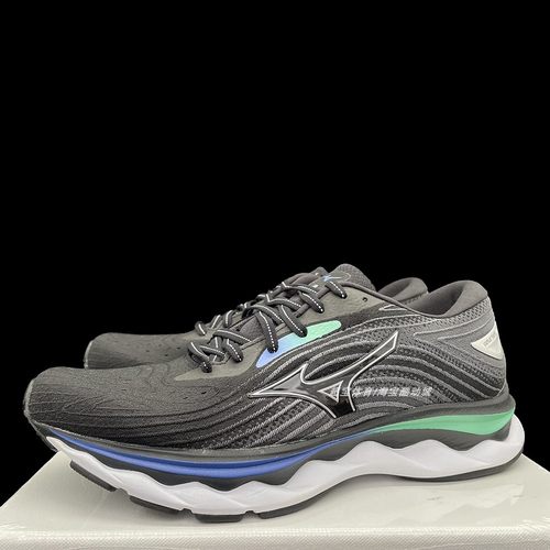 Mizuno Wave Sky 6 耐磨防滑减震低帮跑步鞋男款运动休闲鞋