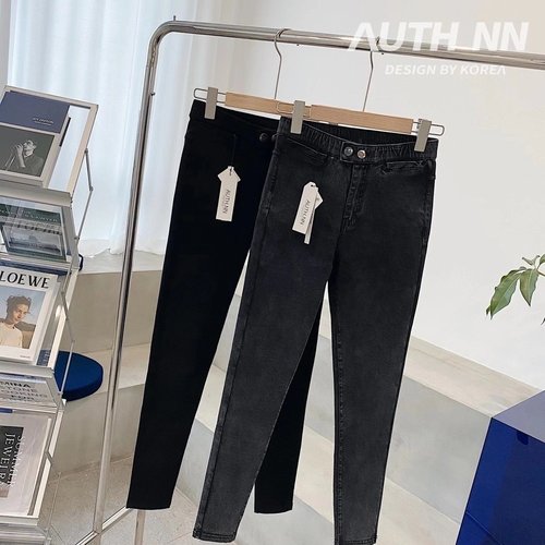 authnn腿魔术裤40女牛仔裤小脚裤