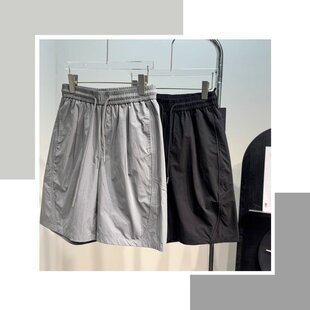 欧戴斯男士夏日速干短裤夏季新款休闲弹力运动速干跑步五分裤