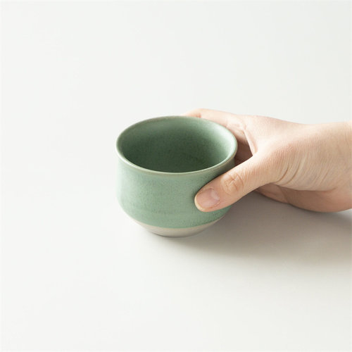 日本Origami咖啡抹茶品香陶瓷杯