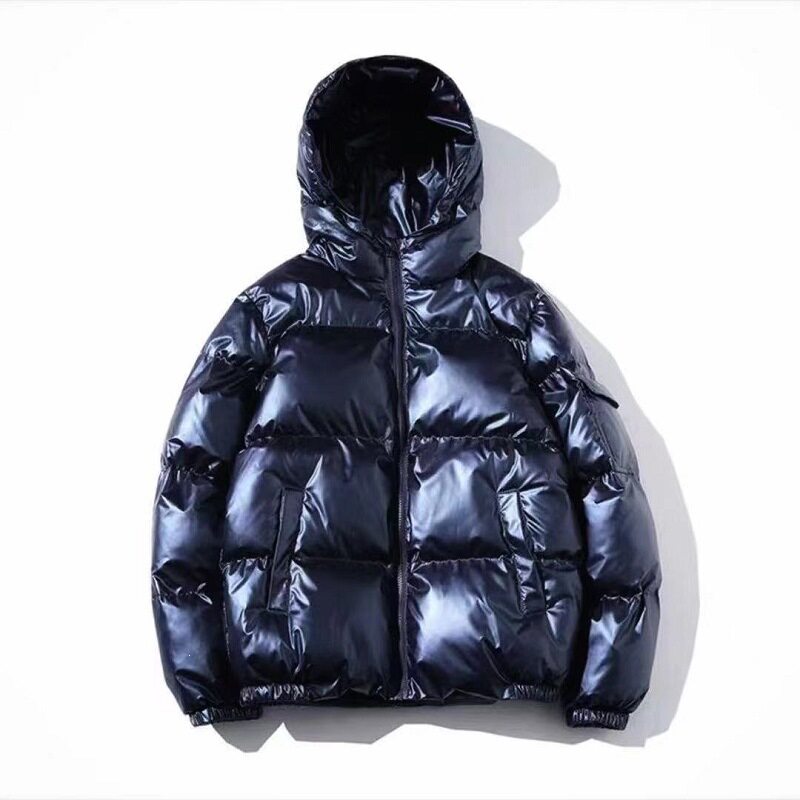 欧美街头男装多色选保暖外套拉链羽绒服棉服夹克外套秋冬加厚棉衣
