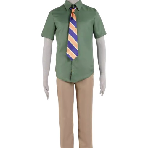 迪士尼 疯狂动物城-树懒cos衣服衬衫日常服动漫儿童cosplay服装男