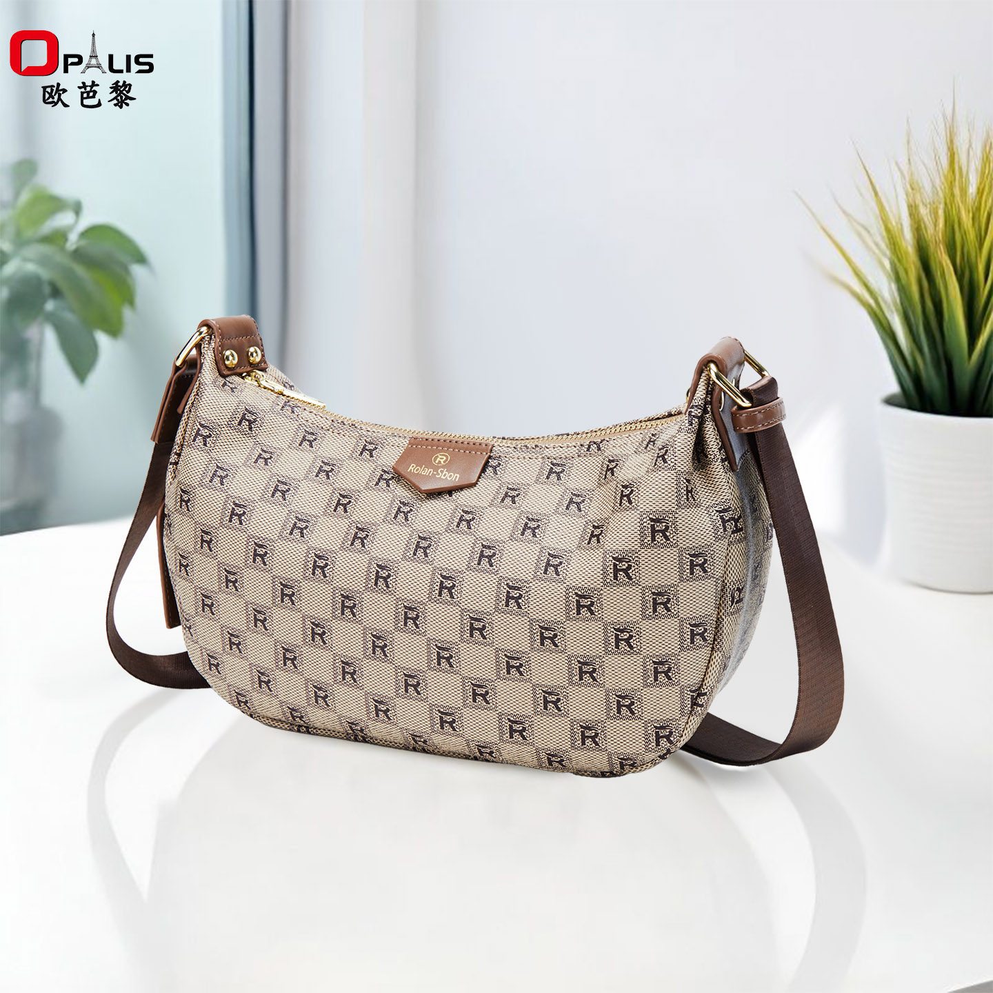 2026新款时尚百搭饺子包女大容量单肩斜挎包轻便通勤妈妈包月牙包,箱包皮具/热销女包/男包,单肩包,淘宝优惠券,粉丝福利购,淘宝优惠卷